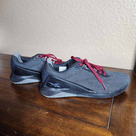 Reebok Other - Reebok Men's 8 1/2 Nano X1 Blank And Gray and Red Athletic Shoes